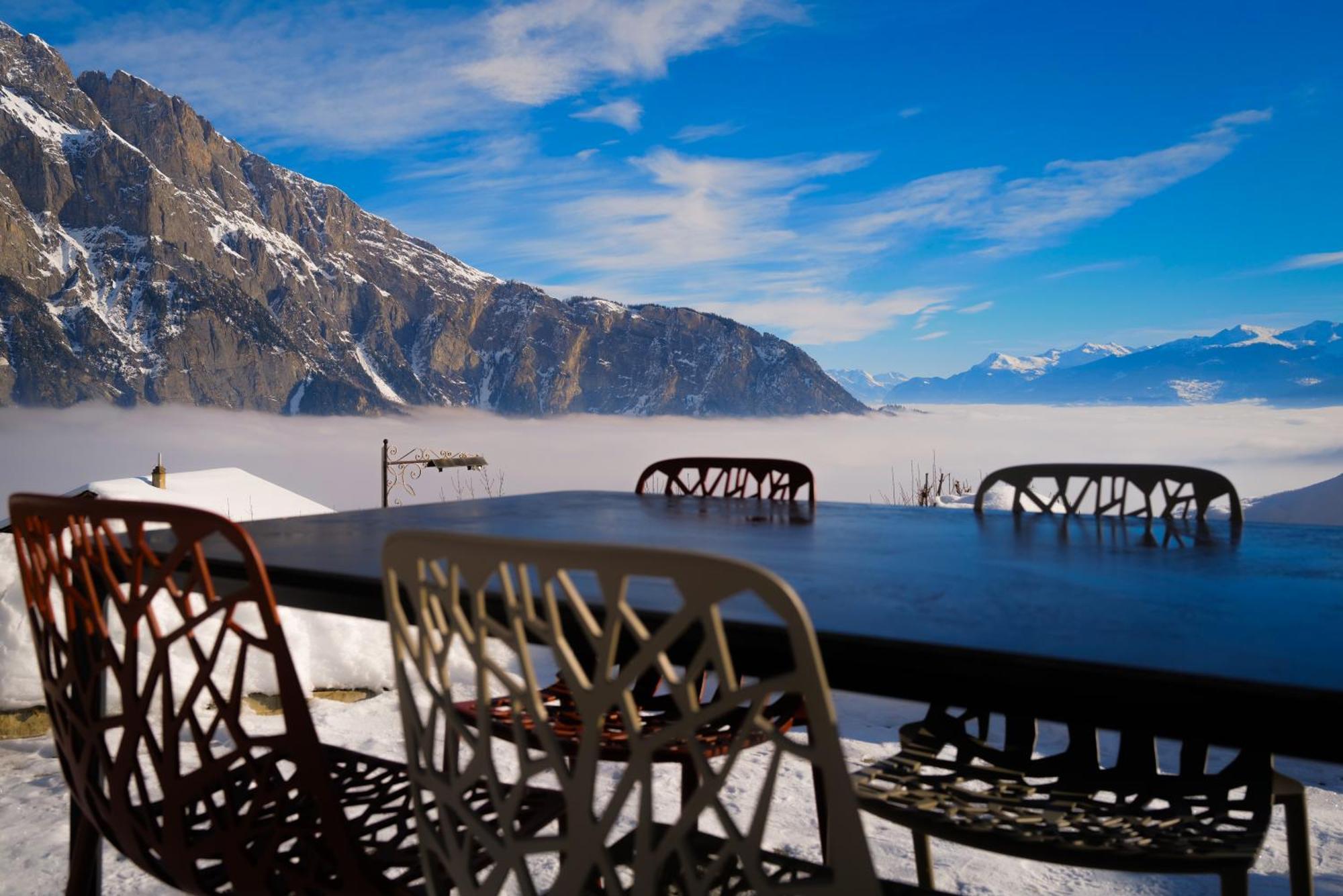 Chalet 4 Saisons โอวรอนนาซ ภายนอก รูปภาพ