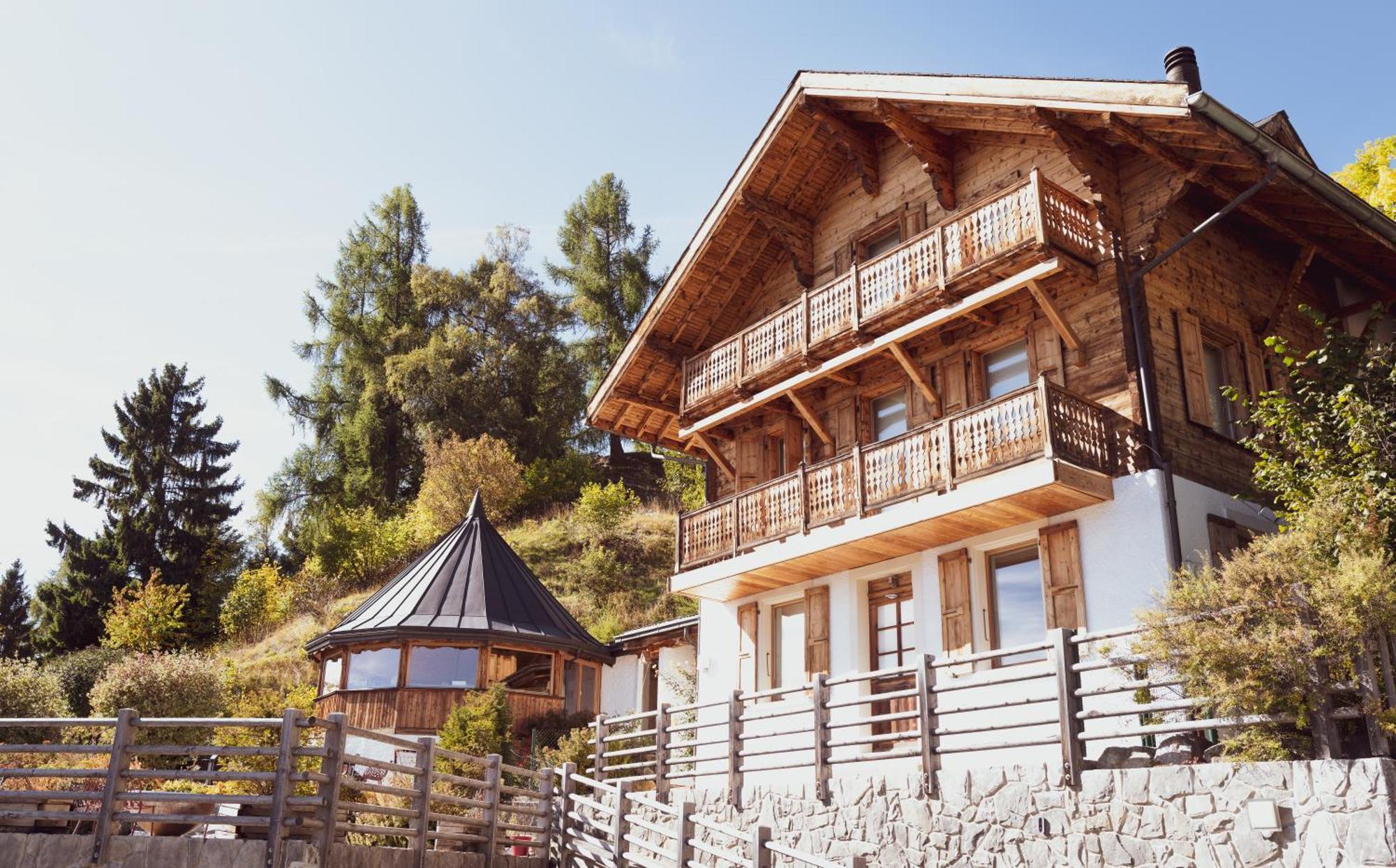 Chalet 4 Saisons โอวรอนนาซ ภายนอก รูปภาพ